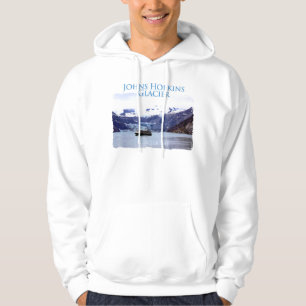 Sudadera con capucha del glaciar de Johns Hopkins