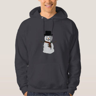 Sudadera con capucha del hombre de la nieve
