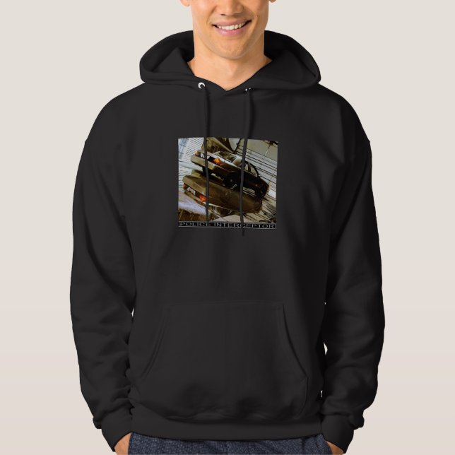 Sudadera con capucha del interceptor de la policía (Anverso)