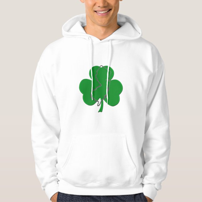 Sudadera con capucha del irlandés del jersey (Anverso)