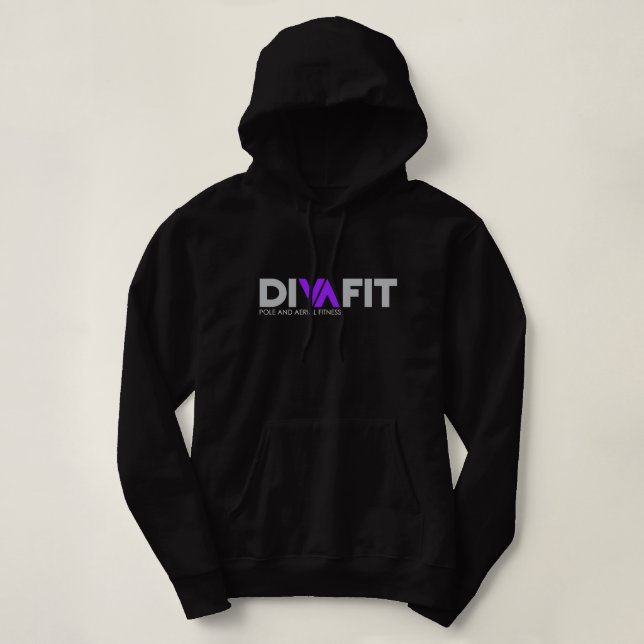 Sudadera con capucha del jersey de las mujeres de (Diseño del anverso)
