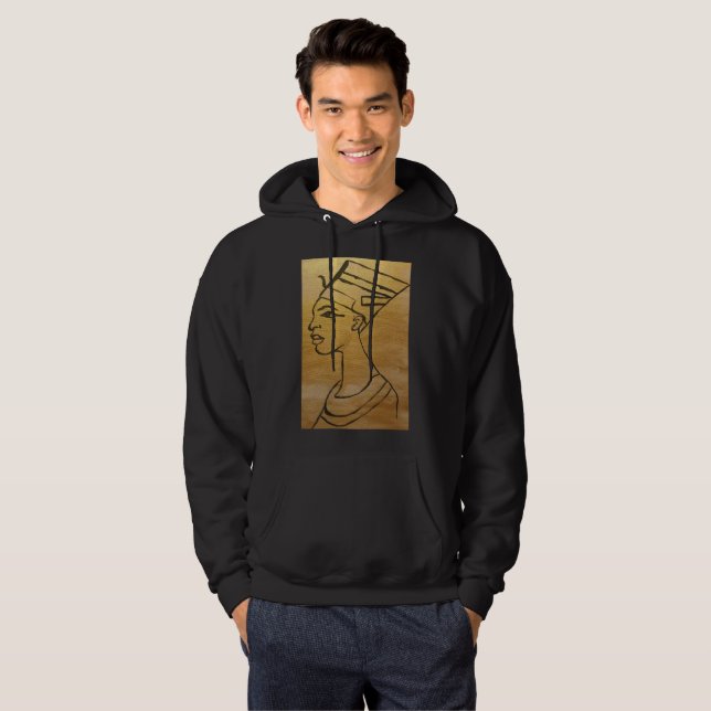 Sudadera con capucha del jersey de los hombres de (Anverso completo)