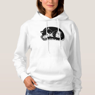Sudadera con capucha del jersey del paño grueso y
