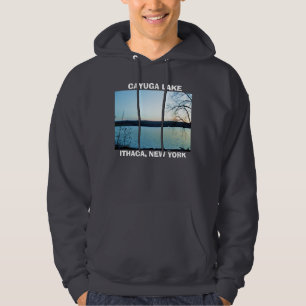 Sudadera con capucha del LAGO del CAYUGA, ITHACA,