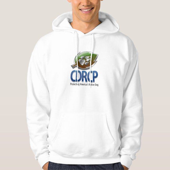 Sudadera con capucha del logotipo de CDRCP (Anverso)