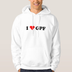 Sudadera con capucha del logotipo de GPF