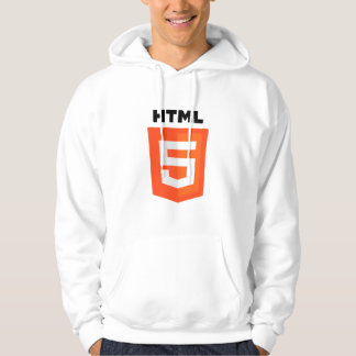 Sudadera con capucha del logotipo de HTML5 CSS3