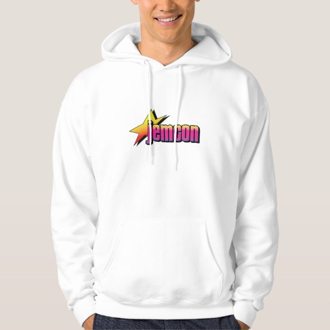 Sudadera con capucha del logotipo de JemCon (Anverso)