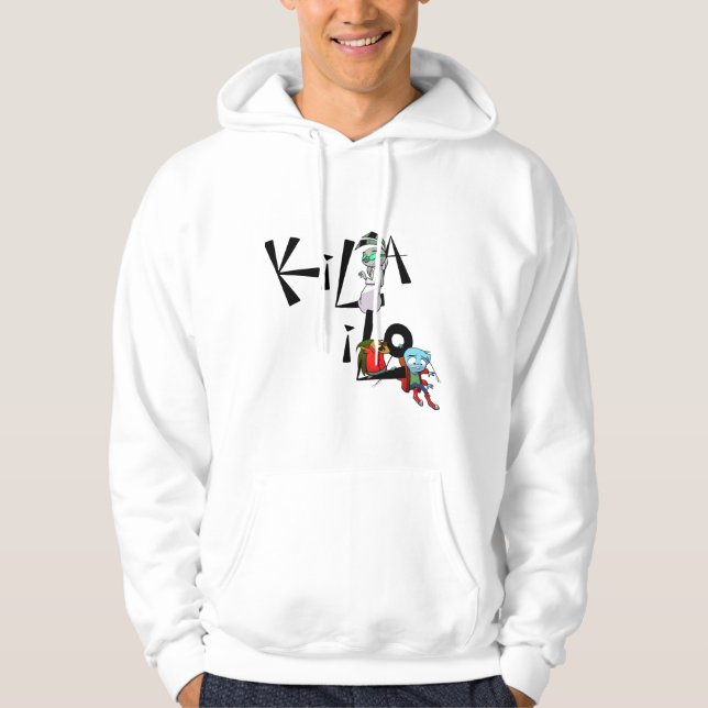 Sudadera con capucha del logotipo de KiLA iLO (Anverso)