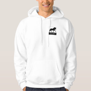 Sudadera con capucha del logotipo de la silueta