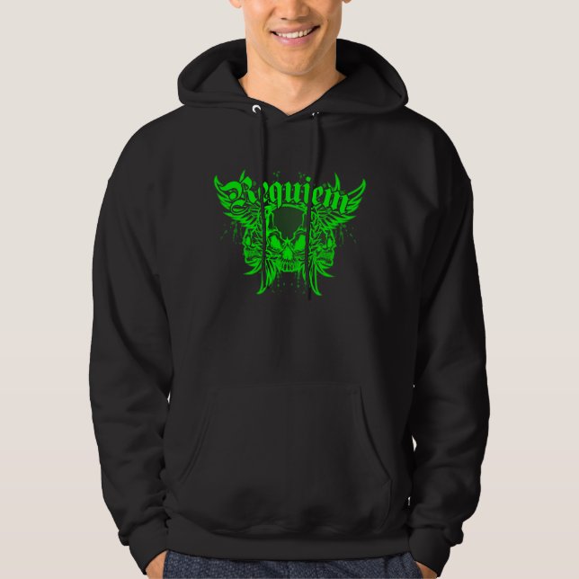 Sudadera con capucha del logotipo de los réquiemes (Anverso)