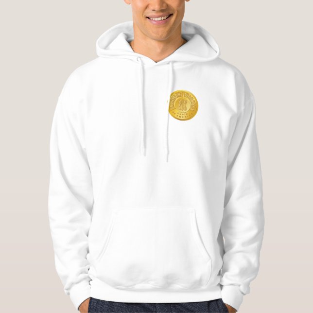 Sudadera con capucha del logotipo de TWU (Anverso)