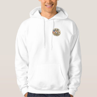 Sudadera con capucha del logotipo del bolsillo de