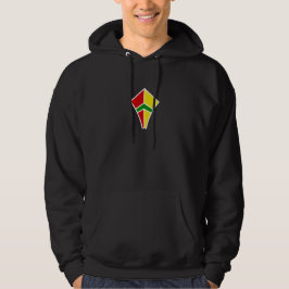 Sudadera con capucha del logotipo del helicóptero