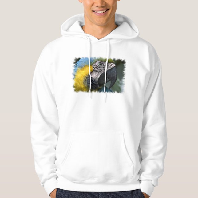 Sudadera con capucha del loro (Anverso)