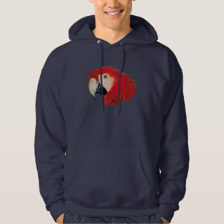 Sudadera con capucha del loro del Macaw