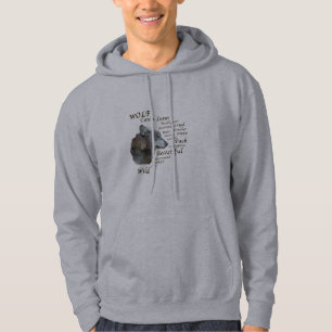 Sudadera con capucha del lupus de Canis del lobo