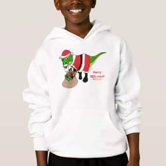 Sudadera con capucha del navidad de la juventud
