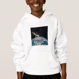 Sudadera con capucha del niño de la astronomía de