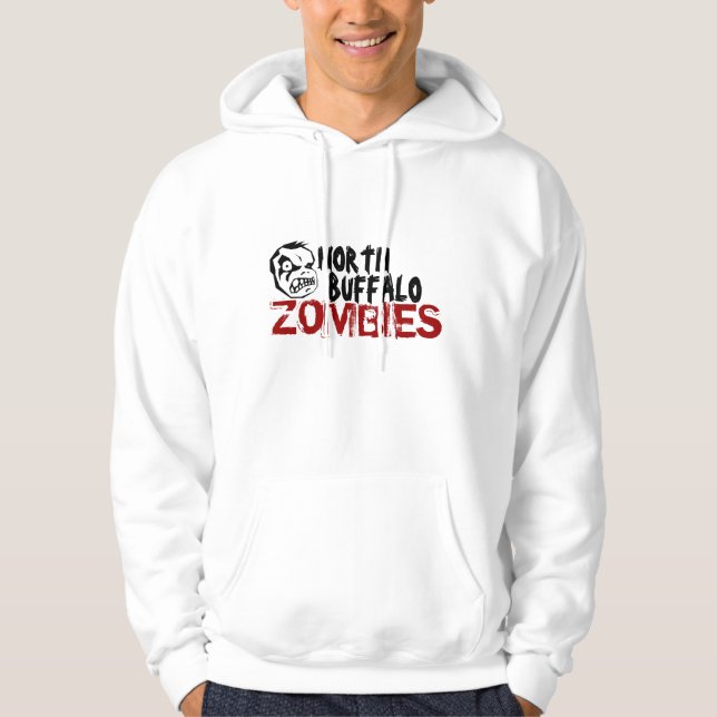 Sudadera con capucha del norte del búfalo (Anverso)
