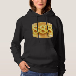 Sudadera con capucha del número angélico 888: pode