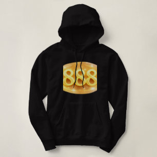 Sudadera con capucha del número angélico 888: pode