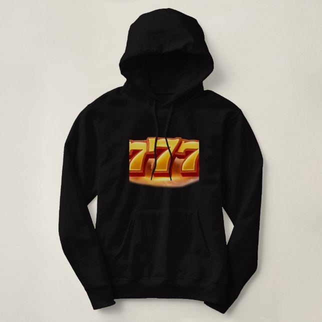 Sudadera con capucha del número de ángel 777 – Ali (Diseño del anverso)