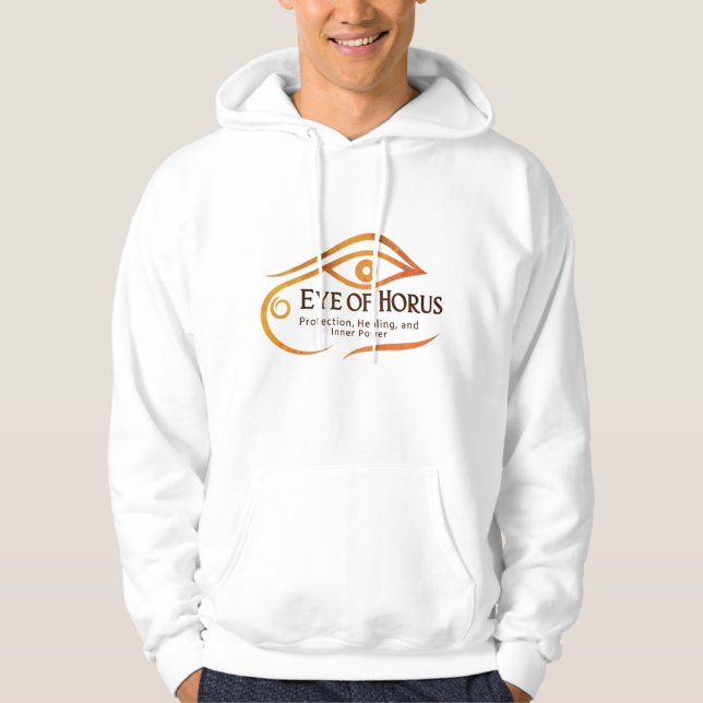 Sudadera con capucha del Ojo de Horus – Protección (Anverso)