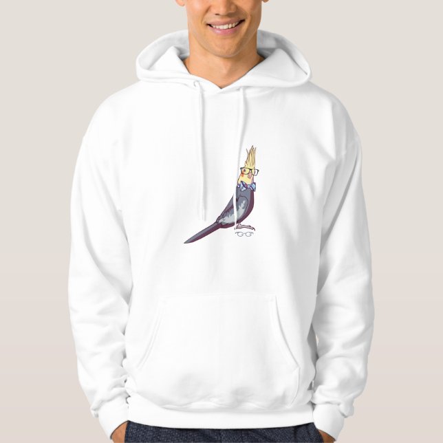 Sudadera con capucha del pájaro del inconformista (Anverso)