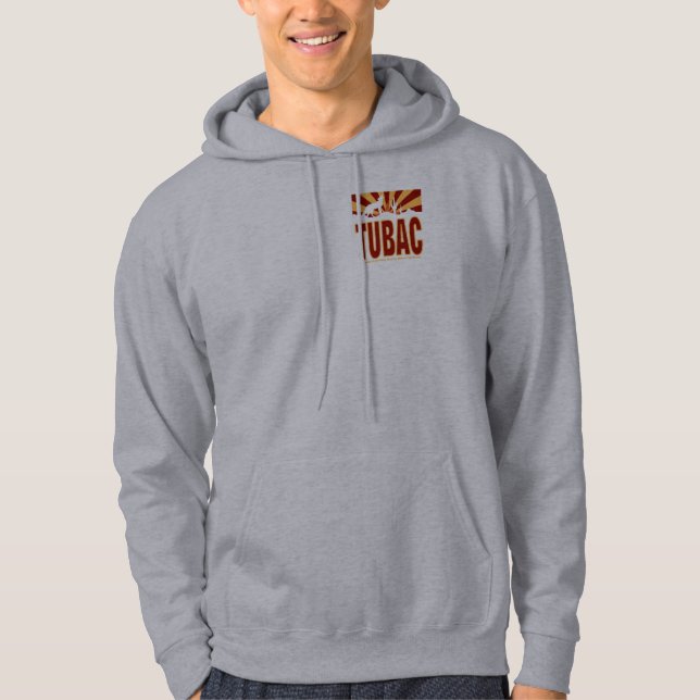 Sudadera con capucha del parque de Tubac Presidio (Anverso)