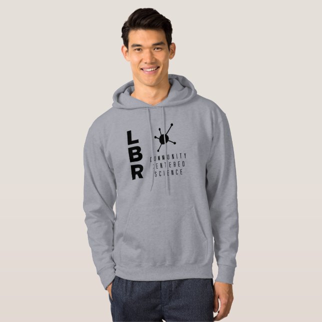 Sudadera con capucha del partidario de LBR (Anverso completo)