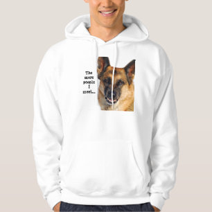 Sudadera con capucha del pastor alemán