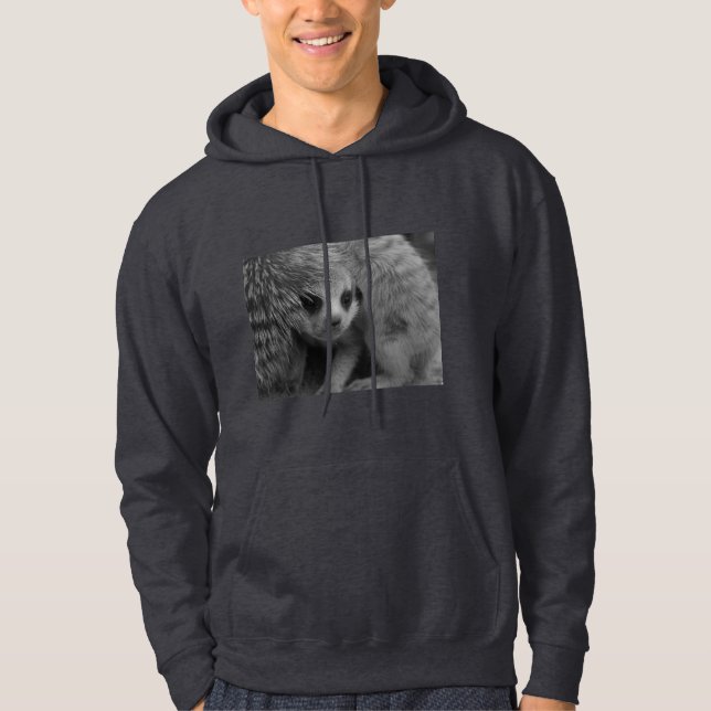 Sudadera con capucha del perrito de Meerkat (Anverso)