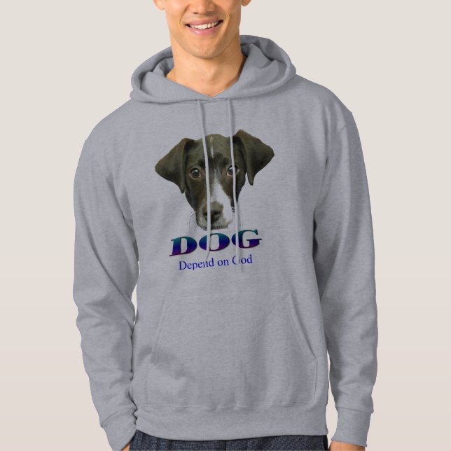Sudadera con capucha del PERRO (Anverso)