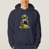 Sudadera con capucha del pesebre