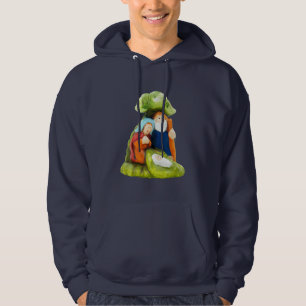 Sudadera con capucha del pesebre