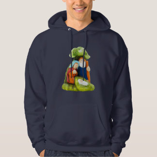 Sudadera con capucha del pesebre