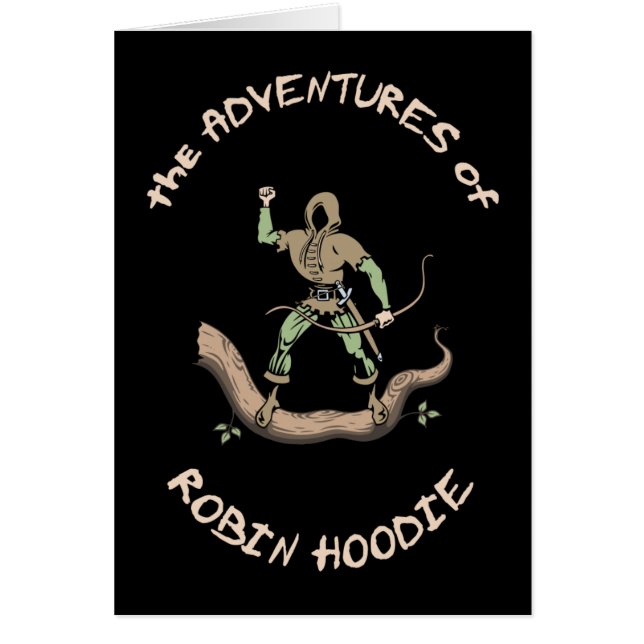 Sudadera con capucha del petirrojo (Frente)