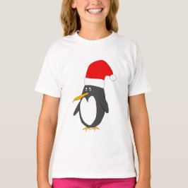 Sudadera con capucha del pingüino de Santa