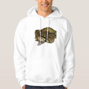 Sudadera con capucha del pitón de la bola