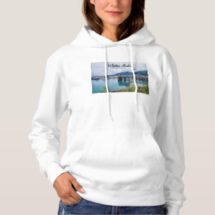 Sudadera con capucha del puerto de Whittier Alaska