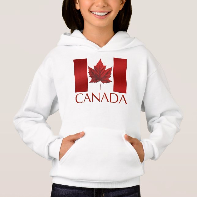 Sudadera con capucha del recuerdo de Canadá de la (Anverso)