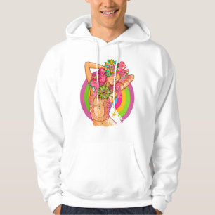 Sudadera con capucha del resplandor solar