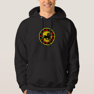 Sudadera con capucha del rey de Jah