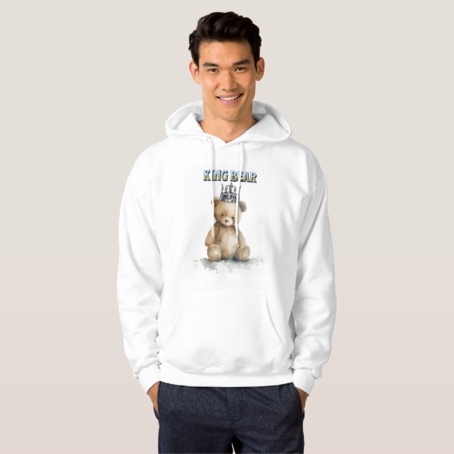 sudadera con capucha del rey oso (Anverso completo)