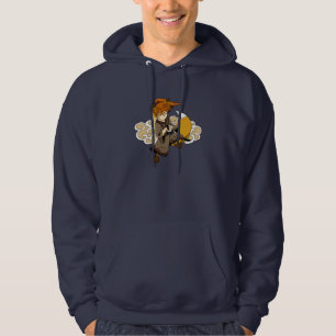 Sudadera con capucha del samurai de Kitsune