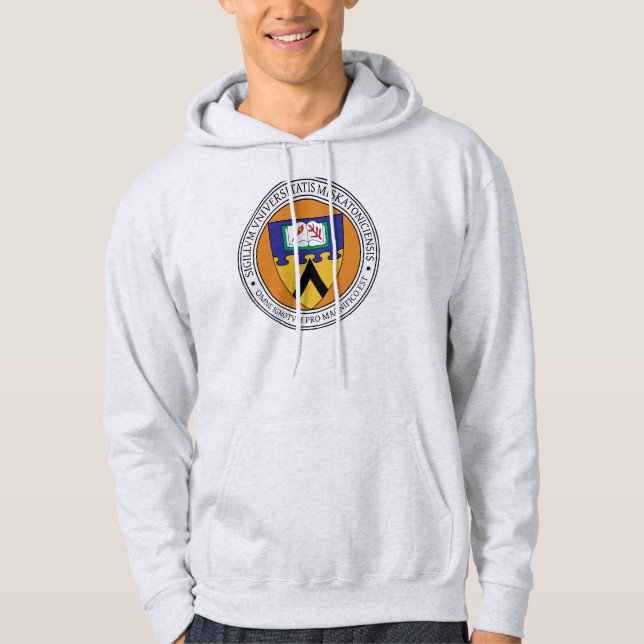 Sudadera con capucha del sello de la universidad (Anverso)