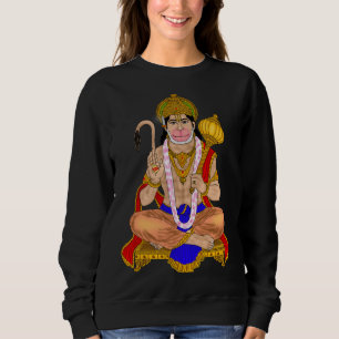 Sudadera con capucha del Señor Hanuman: ropa de in