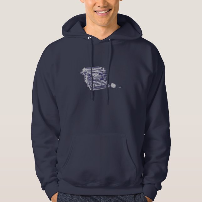 Sudadera con capucha del teclado y del ratón del (Anverso)