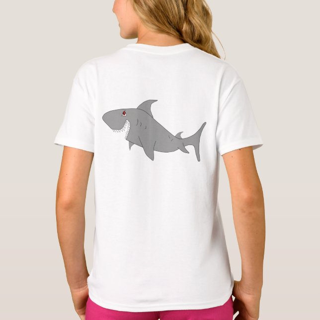 Sudadera con capucha del tiburón (Reverso)